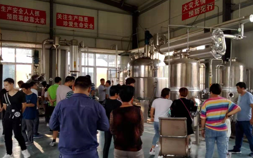 河北衡水饶阳县农资精英到访农达生化孟州园区(图3)