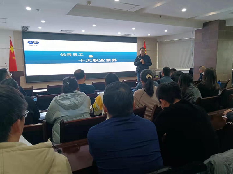 公司开展“优秀员工的十大素养”专题培训活动(图3)