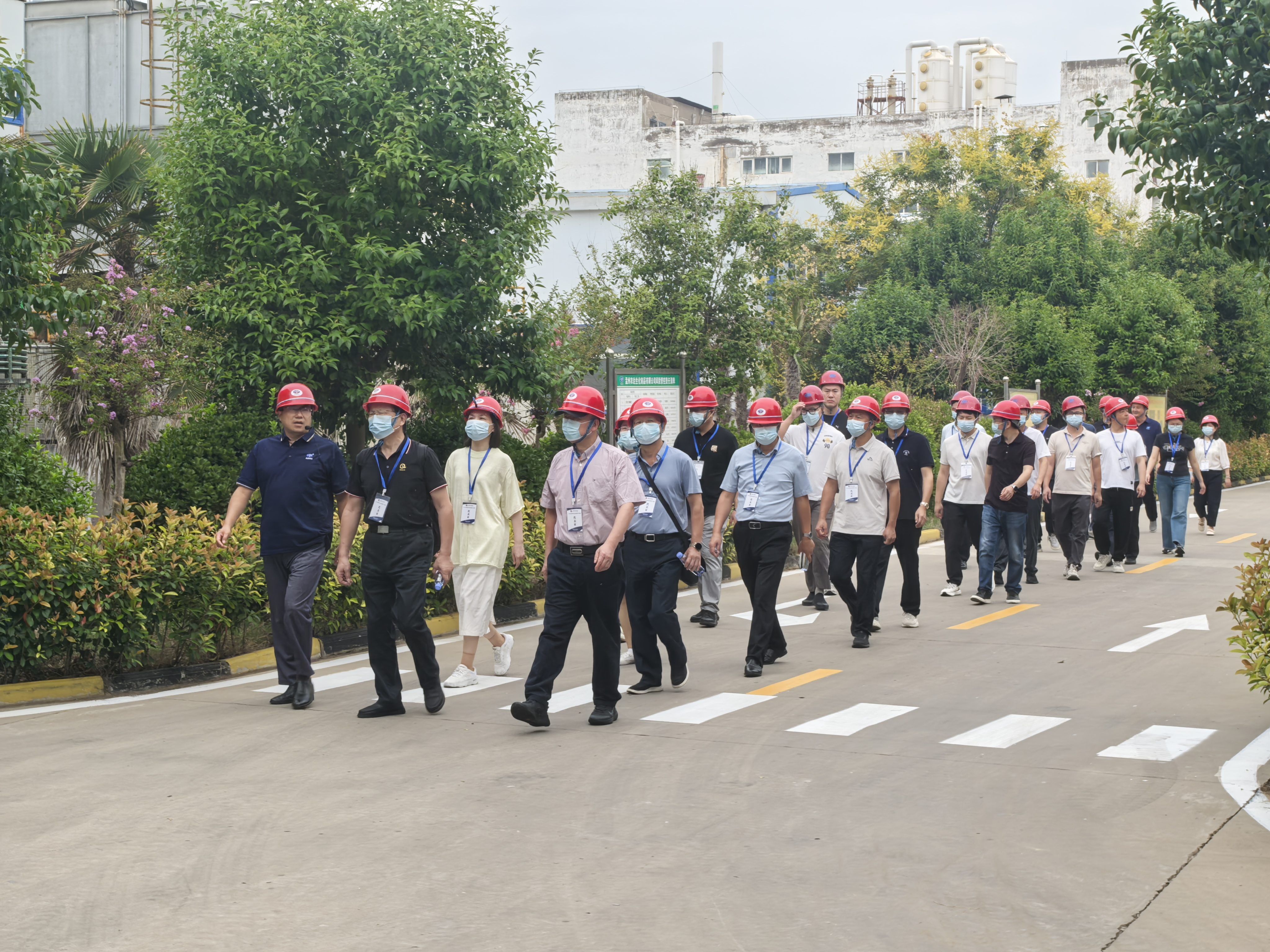 湖北省农药协会参访团莅临农达生化调研交流(图4)